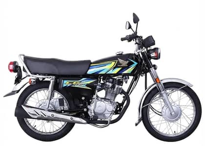 i am sailing my Honda cg 125 black color