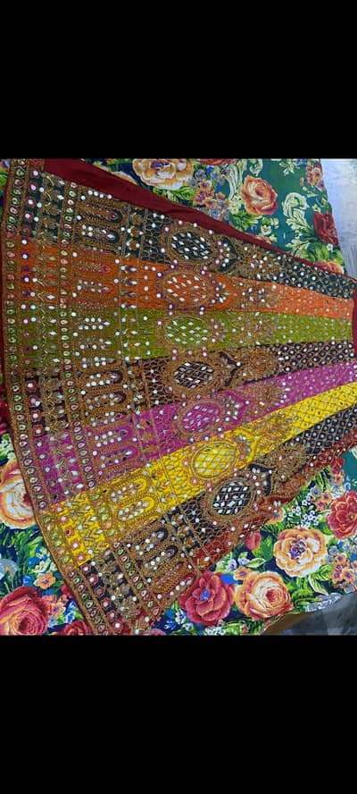 A single piece of lehanga