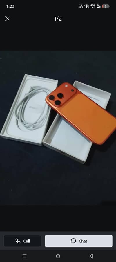 17promax non pta physical esim 512gb complete box