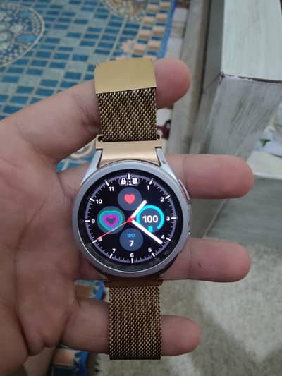 Samsung Galaxy watch 6 classic with 3 strips
