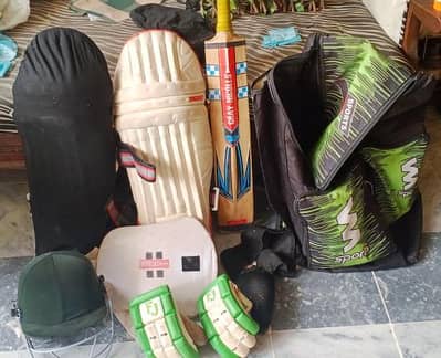 Complete Hard Ball Cricket Kit for Sale - Good Condition
