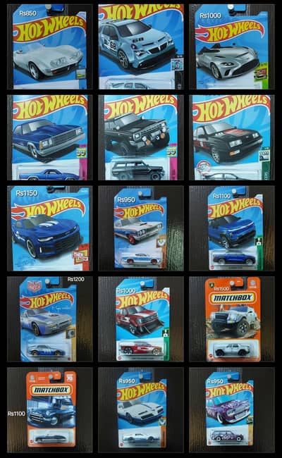 Hot Wheels, Matchbox, Majorette, Maisto & Fast Wheels cars