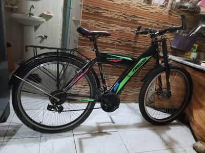bicycle full size 26 inch brand new 5 month used call no 0314.950. 5437
