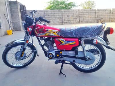 honda cg 125. model 2025. . saleem khan 03329410727