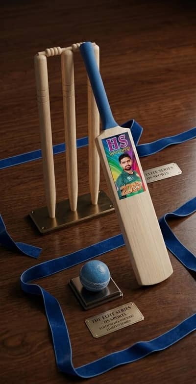 kids cricket kit. wooden bat, tape ball and 3 wickets, (delivery)