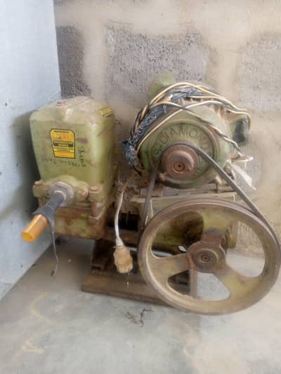 motor machine for water