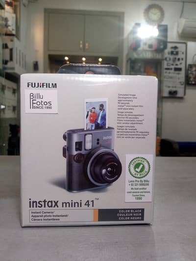 Instax mini 41.     (. By Fujifilm brand )