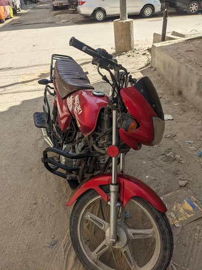 Suzuki GD 110s Red color