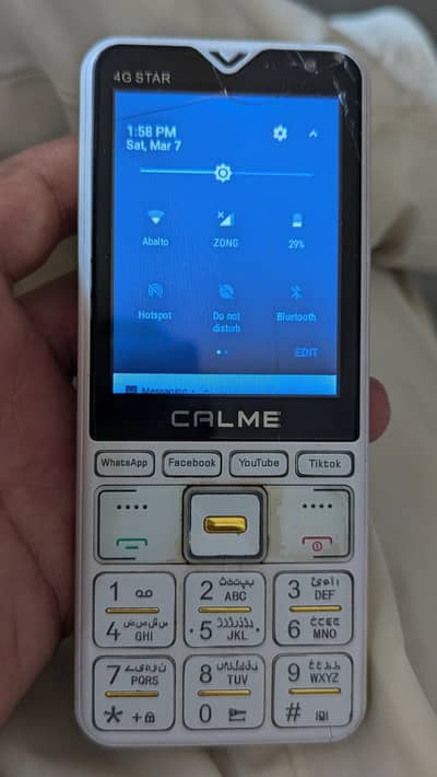 calme 4g star. 2 gb 16 gb . touch and tipe