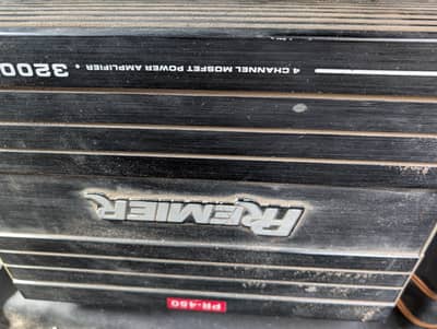 Premier sound system Amp-  speakers also available if you want to buy