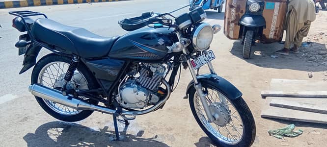 mind condition with low mileage suzuki 150