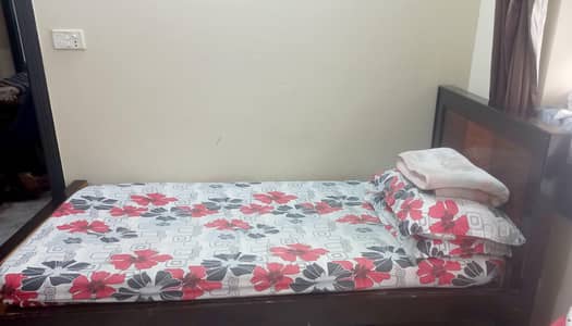 single bed without mattress