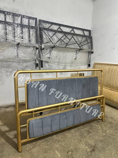 IRON BEDS, SOFA CUM BED, SOFA, SIDE TABLES, DRESSING TABLE