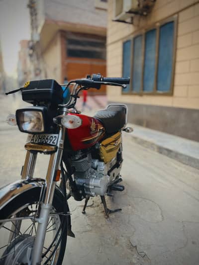 Honda cg125 gold pakage