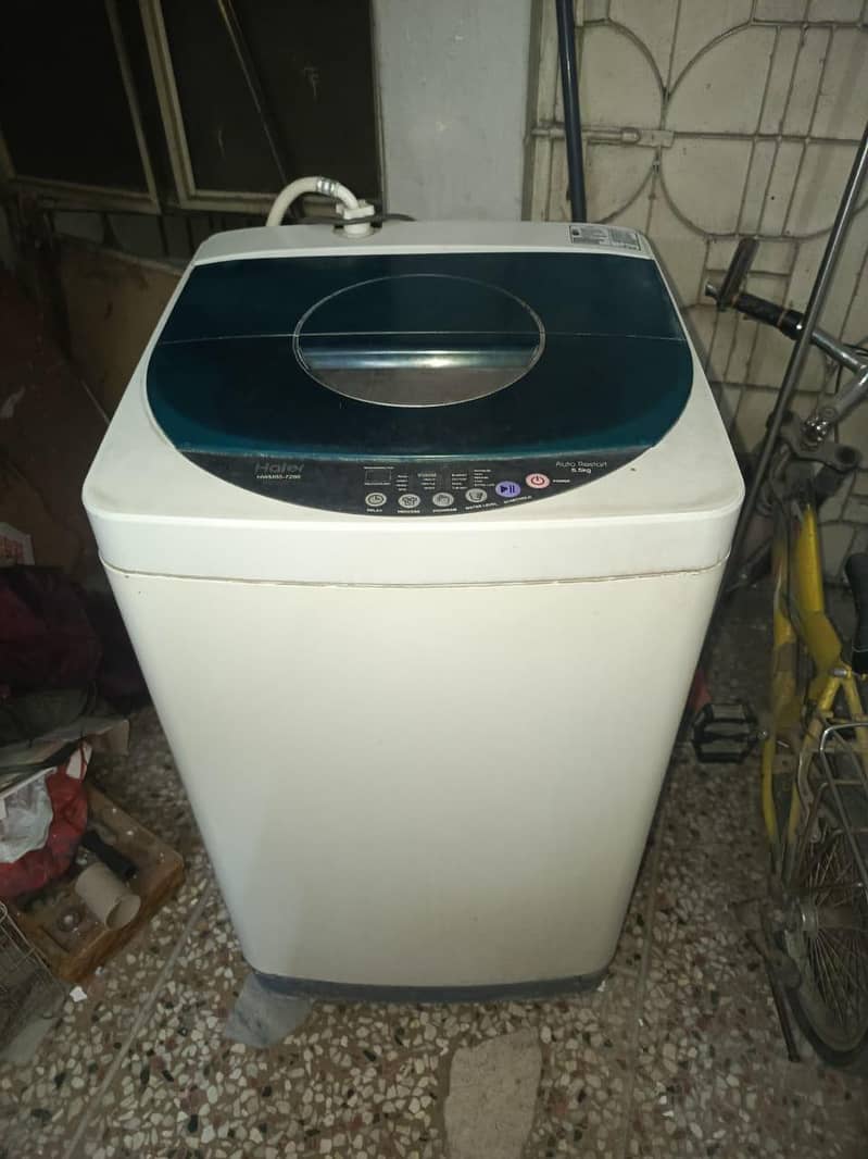 HAIER WASHING MACHINE FULLY AUTOMATIC 0