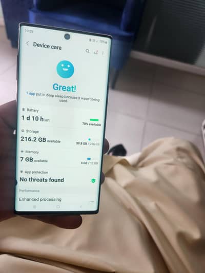 Samsung note 10 (12gb 256gb)