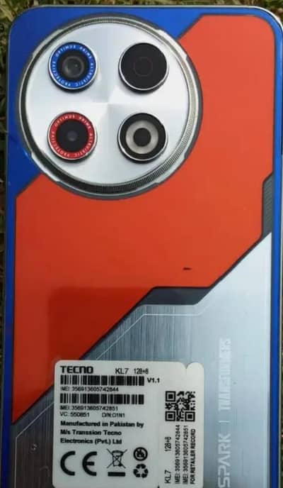 Tecno spark 30 pro 10/10 condition like box back one hand used