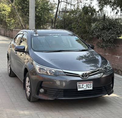 Toyota Corolla GLi 1.3 Automatic 2017 December New Shape.