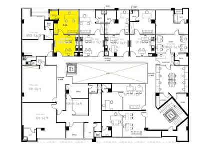 Office for Sale 35,000 Rent 2 years Agreement