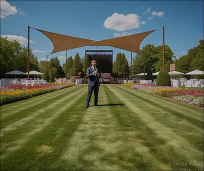 Mountain View 10 kanal Open Plot Big Restaurant Space available 2000 Persons Capacity for Rent