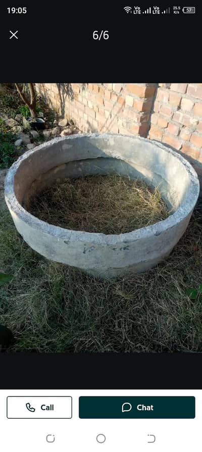Concrete Ring 4' with Lid