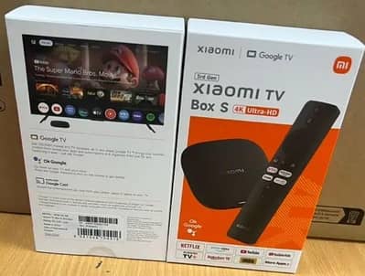 Tv Box Xiaomi Tv Box pack  S 3rd Gen 4k Ultra HD Global Version