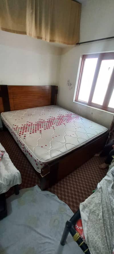 Double Bed with Molty  Spring Mattress