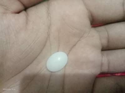 White Agate Gemstone