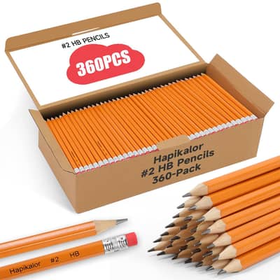 "Bulk Pack of 360 HB Pencils - Wholesale Deal".