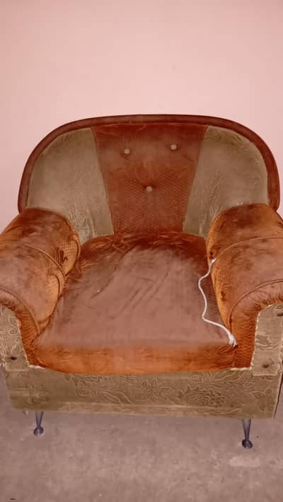 Used Sofa set with  Wooden Table