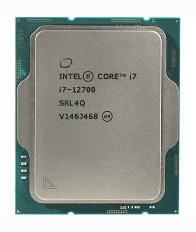 Intel core i7-12700