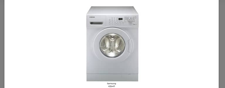 Samsung Front Load Washing Machine WF-J1454V – 7kg – Working