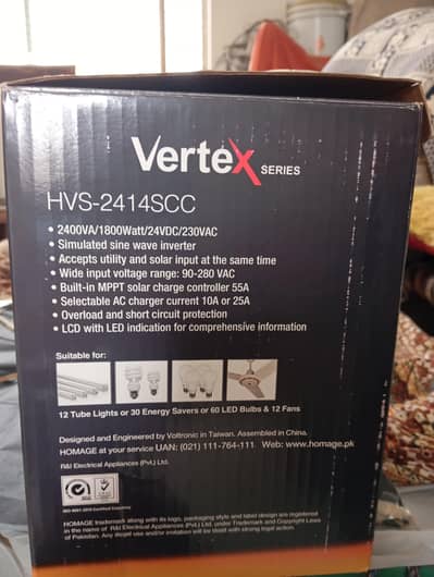 Homage Solar inverter