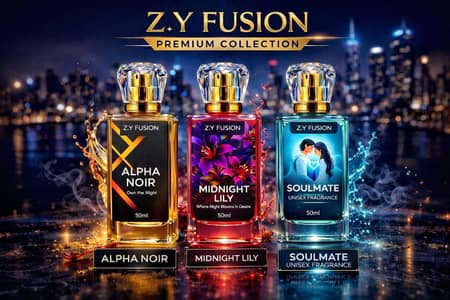 Luxury High Quality Premium 3-in-1 Perfume Pack Of ZY Fusion
