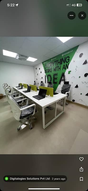 3600 Sqft Office Space Available For Rent Gulshan-e-Iqbal Block 13 C