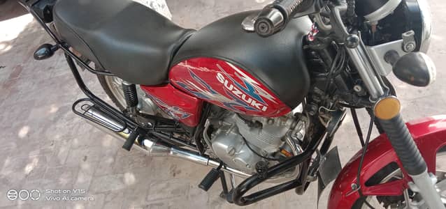 Suzuki 150se 101%orignal. bike available in dunyapur city