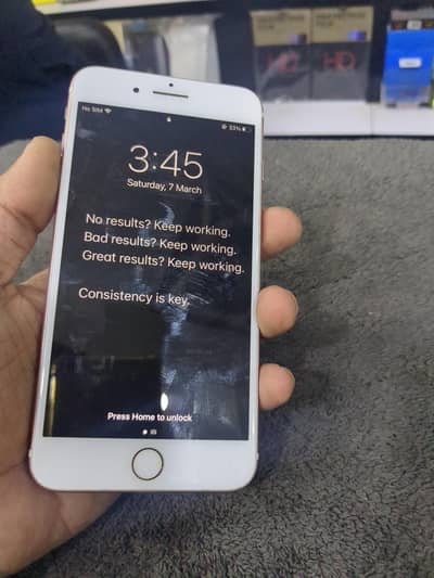 Iphone 7 Plus /128 gb Rose gold PTA approved 100% okay