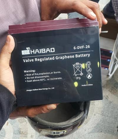 72v 30amp brand new graphene battery