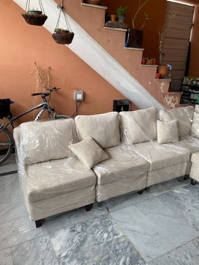 Brand new l shape sofa