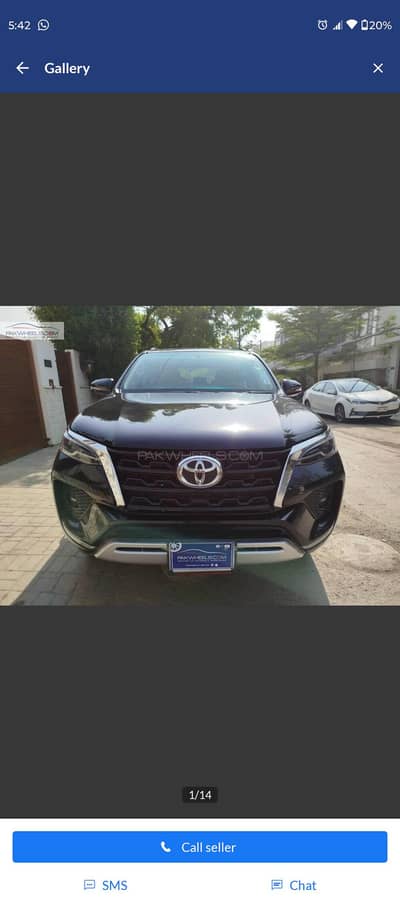 Toyota Fortuner 2022 V 4X4
