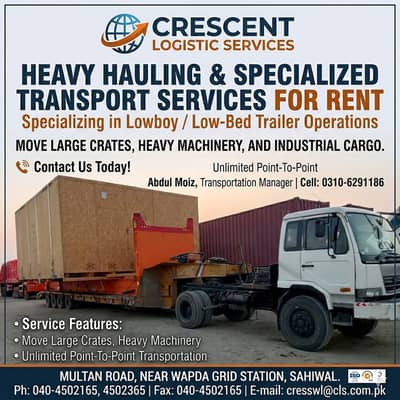 Multi Axle Trailer / Fork Lifter / Low Bed Trailer / High Bed Trailer