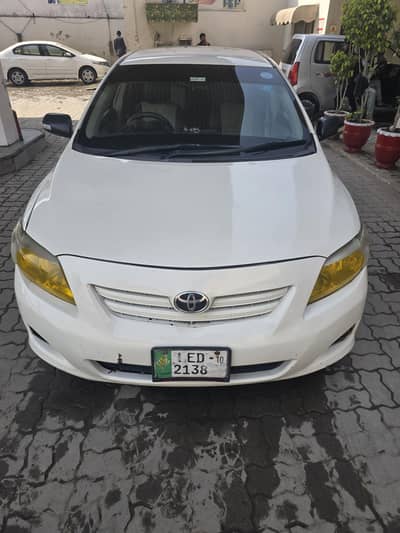 Toyota corolla xli 2010 white