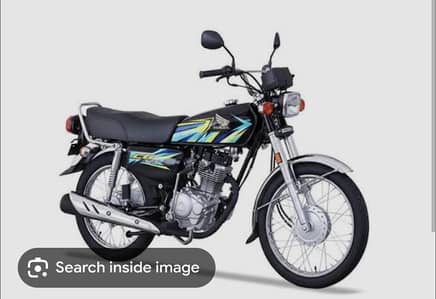 Honda 125 black