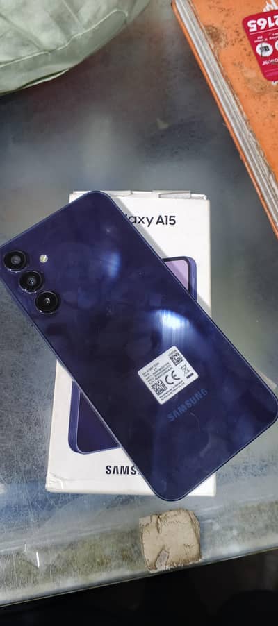 Samsung A15 6gb 128gb open box warranty box