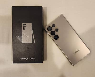 Samsung S24 Ultra (Official PTA Approved with box)