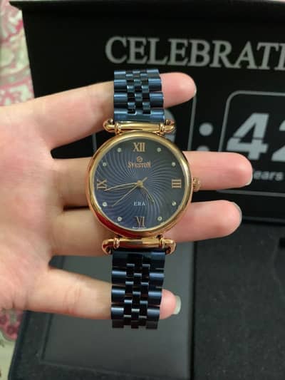 Sveston Blue Ladies Watch