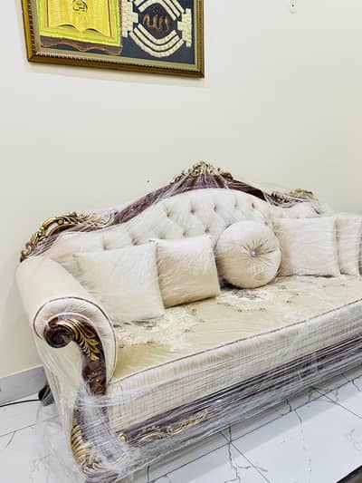Brand new luxury sofa set made of Tali  wood