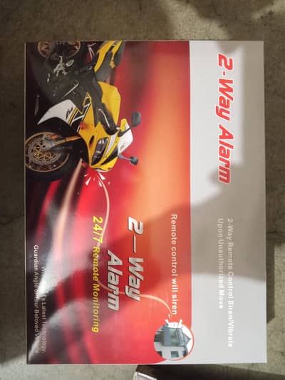 2 Way alarm system for all bikea