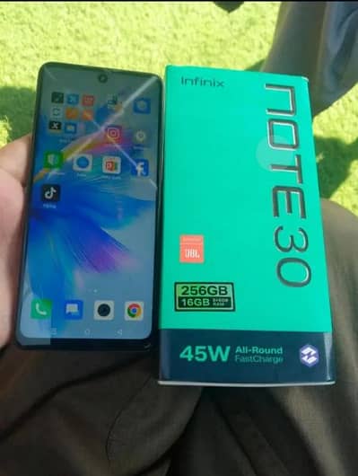 infinix note 30 8GB RAM 256 GB memory 0325/7593/127