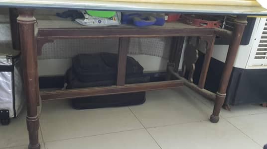 wooden Base  Dining Table